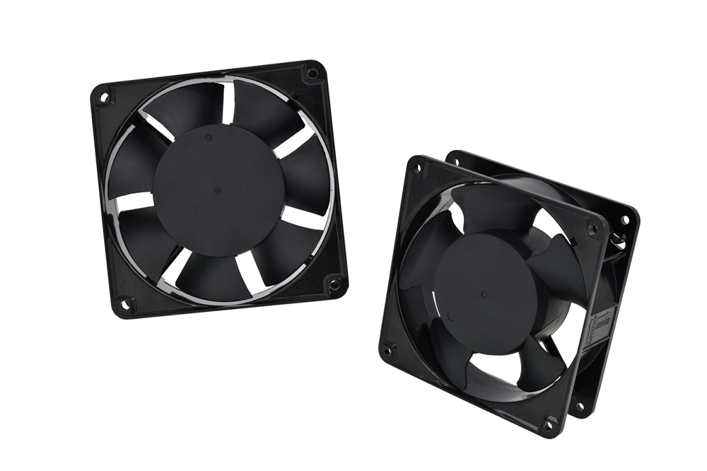 plastic blades axial cooling brushless motor fan