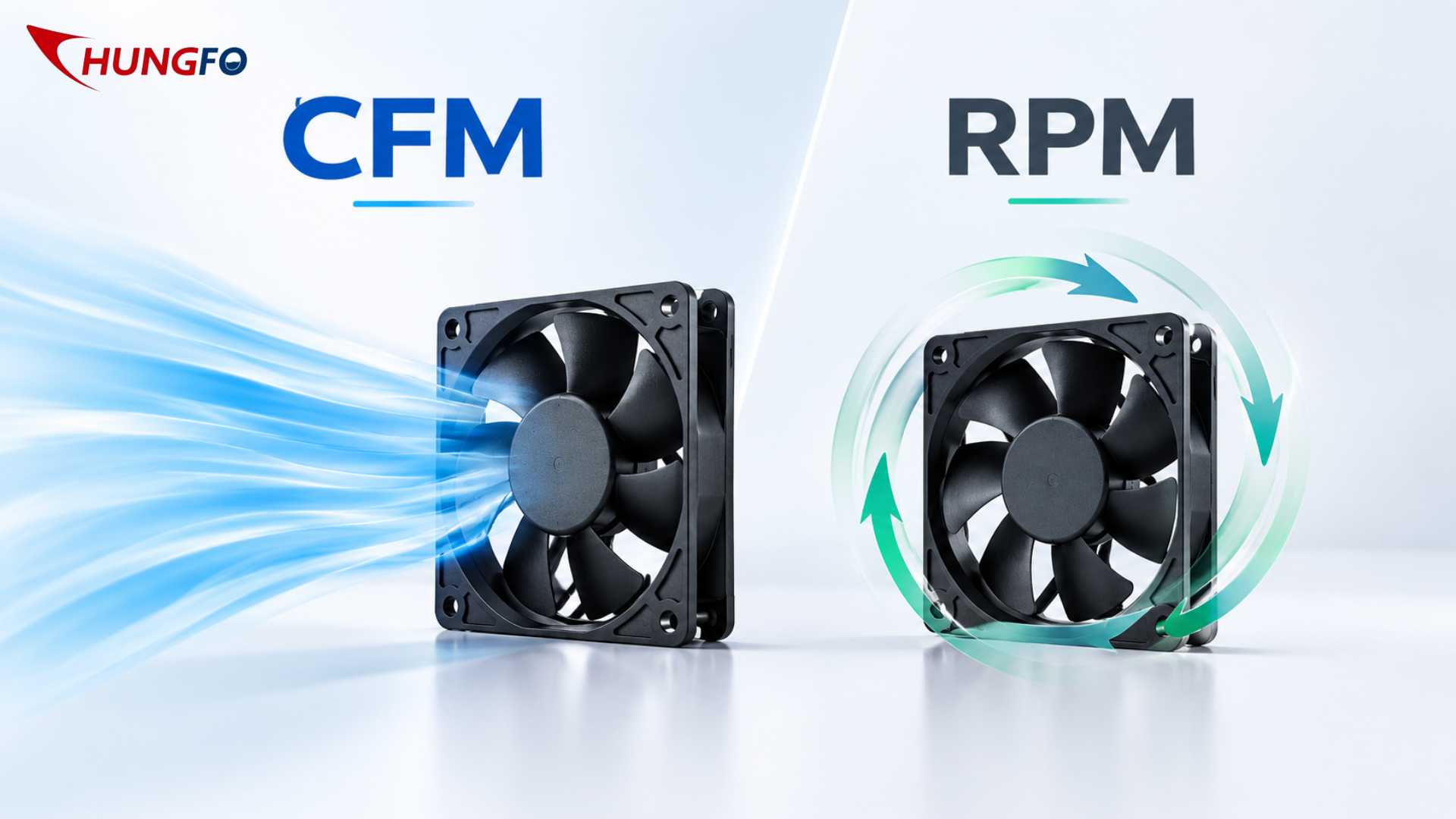 CFM frente a RPM: ¿Qué especificación de ventilador importa más?