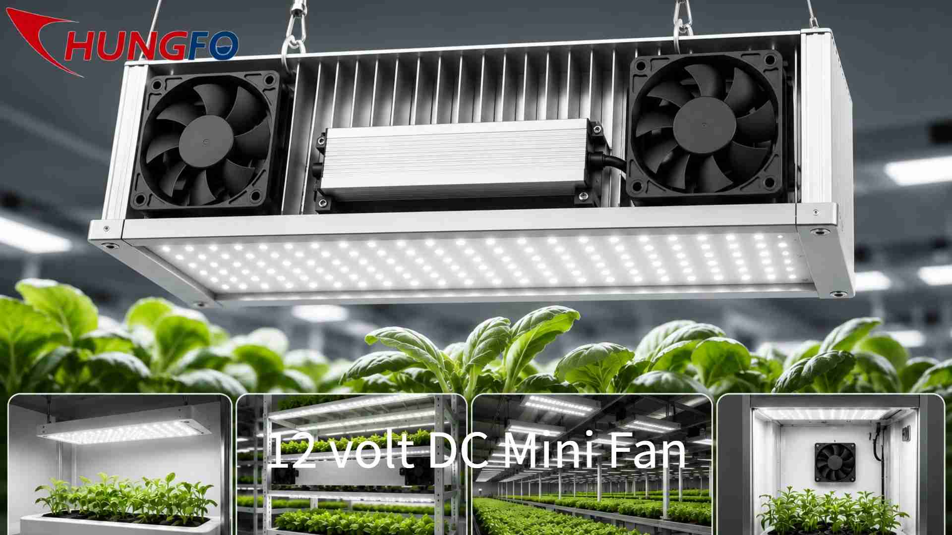 ¿Por qué un mini ventilador axial es la opción preferida para la gestión térmica de luces LED de cultivo?