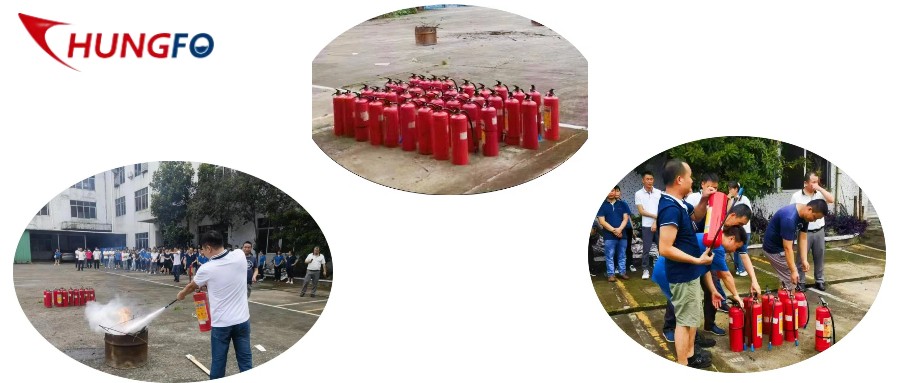 La empresa Chungfo organizó con éxito simulacros de incendio para mejorar las capacidades de manejo de emergencias